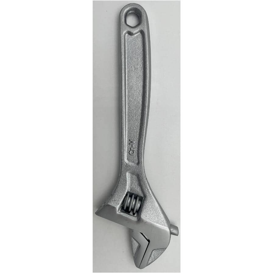 8" Chrome Vanadium Adjustable Wrench