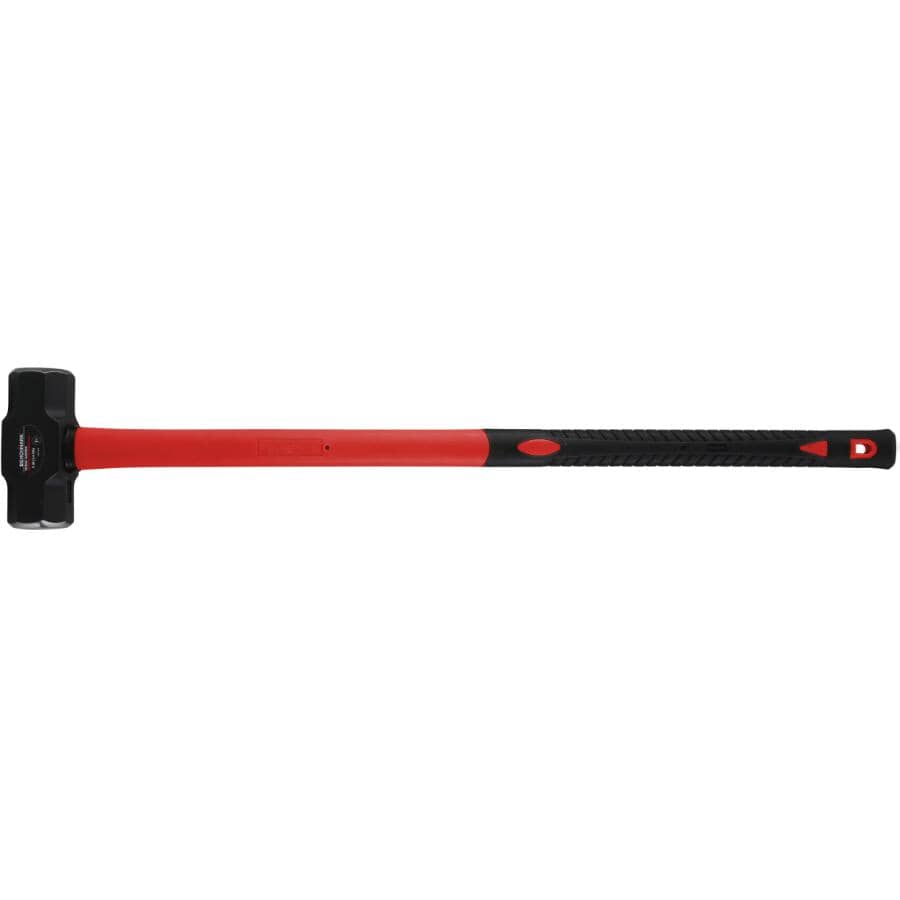 8 lb Double Face Sledge Hammer - with Fiberglass Handle
