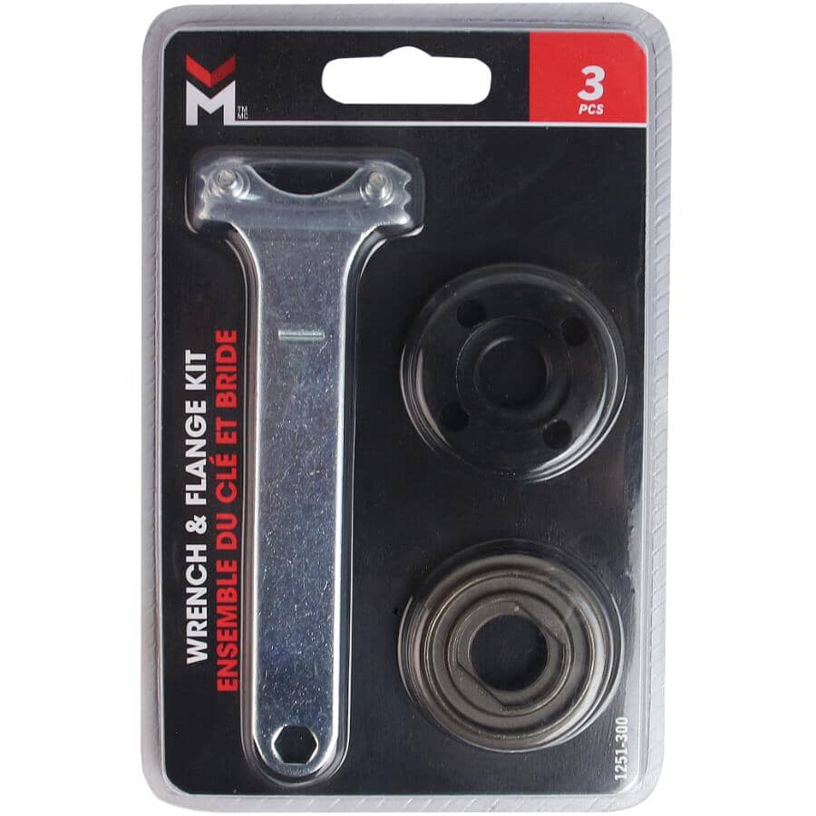 Angle Grinder Flange Kit - with Wrench