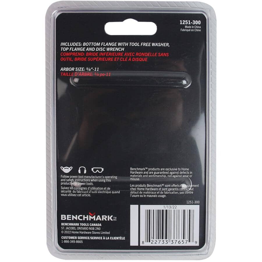 Angle Grinder Flange Kit - with Wrench