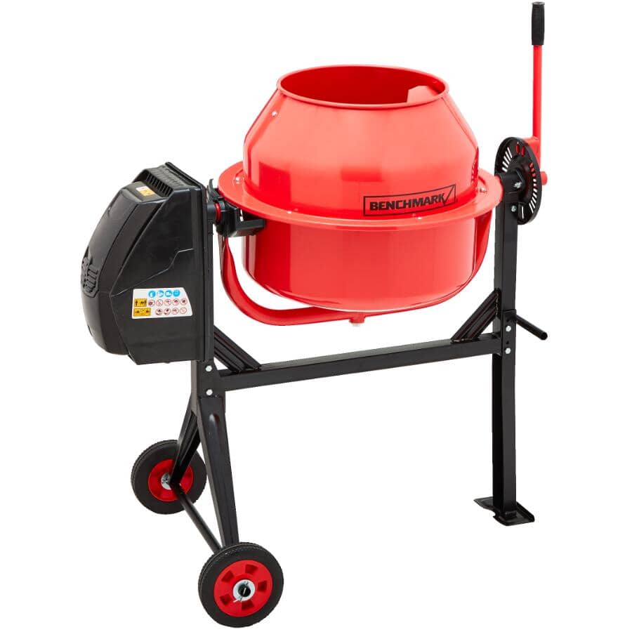 Cement Mixer - 17/25 HP, 4 cu. ft.