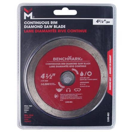 Diamond Blade - Continuous Rim