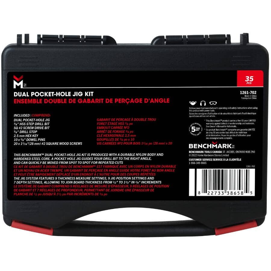 Double Pocket Hole Jig Kit