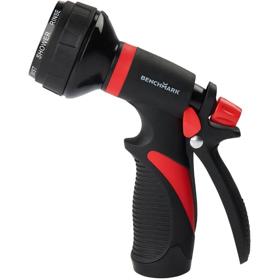 Easy-Grip 8 Pattern Rear-Trigger Garden Nozzle