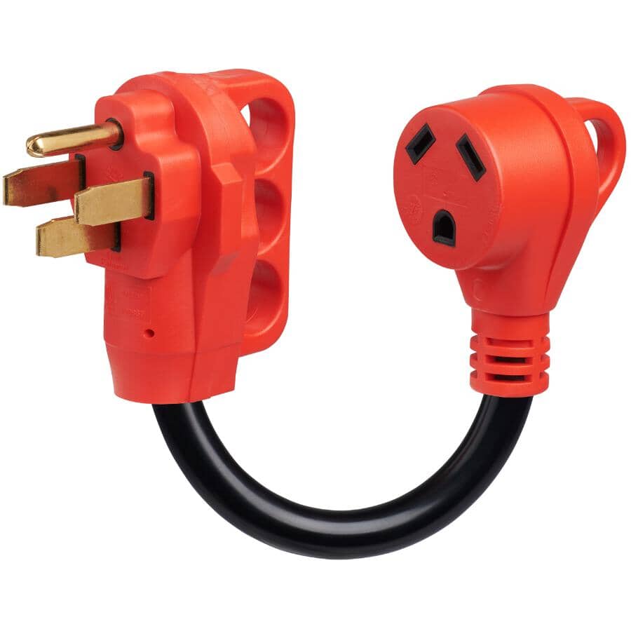 Heavy Duty 50-30A Dogbone Adaptor - 125 V