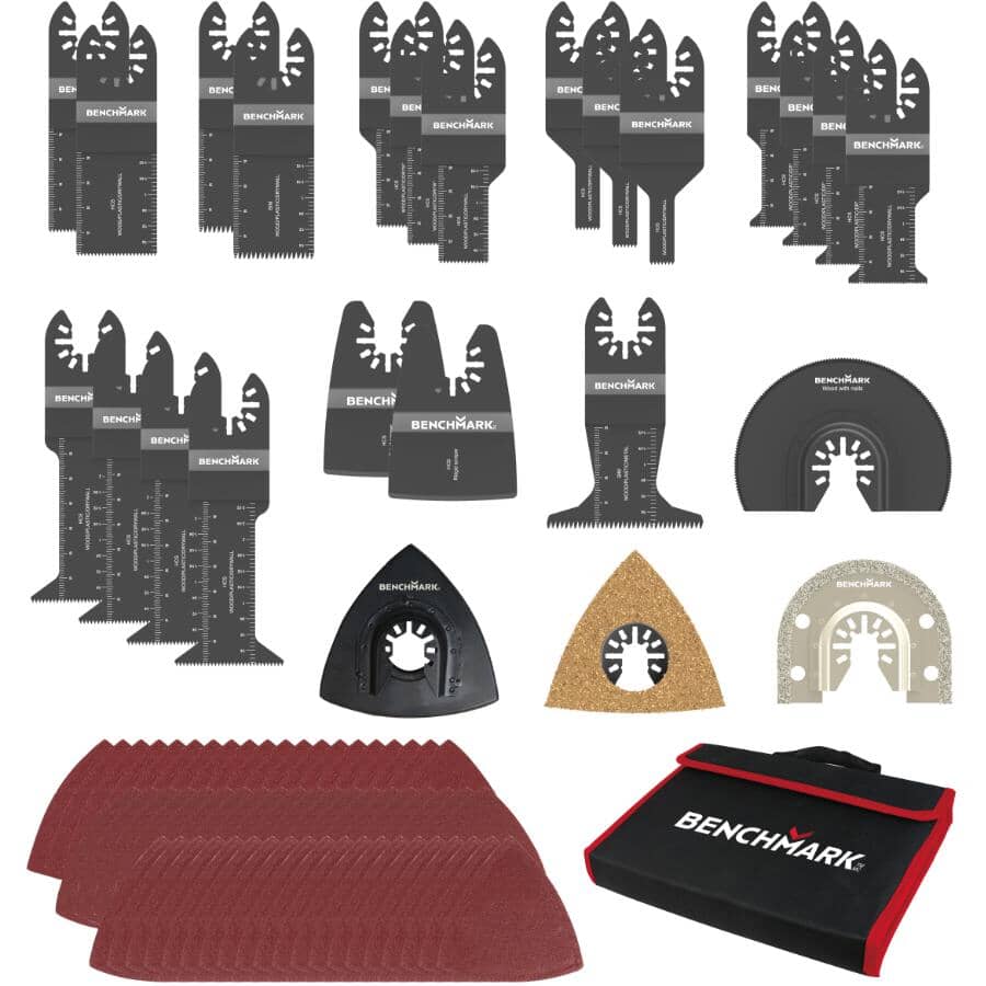 Oscillating Tool Accessory Kit - 85 Piece