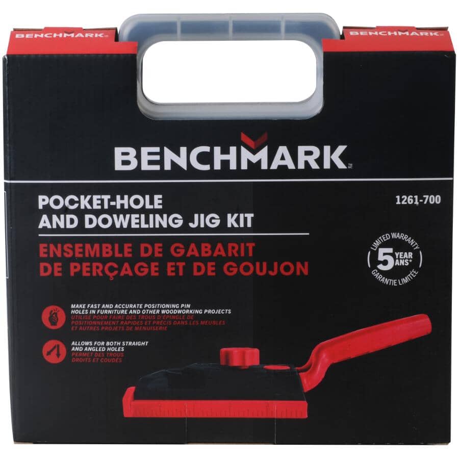 Pocket Hole Jig Kit - 68 Piece