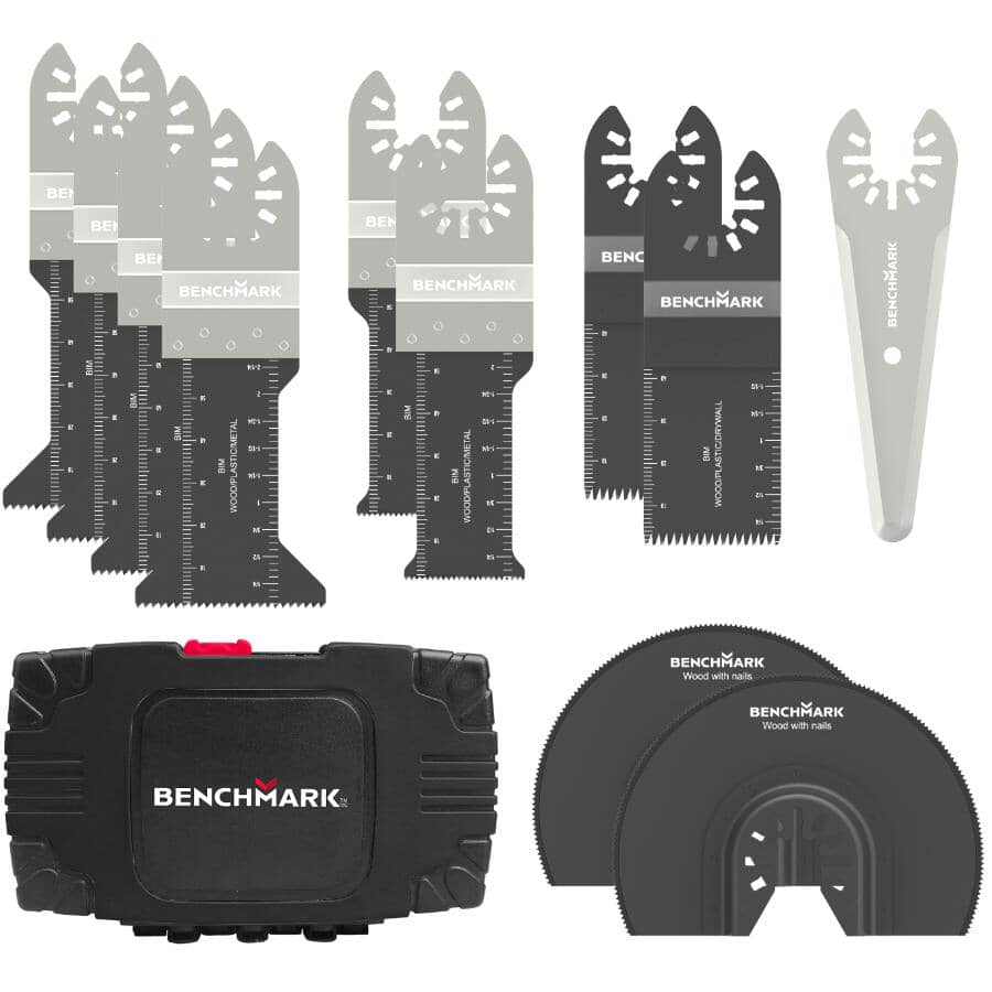 Professional Oscillating Blade Kit – 11 Piece