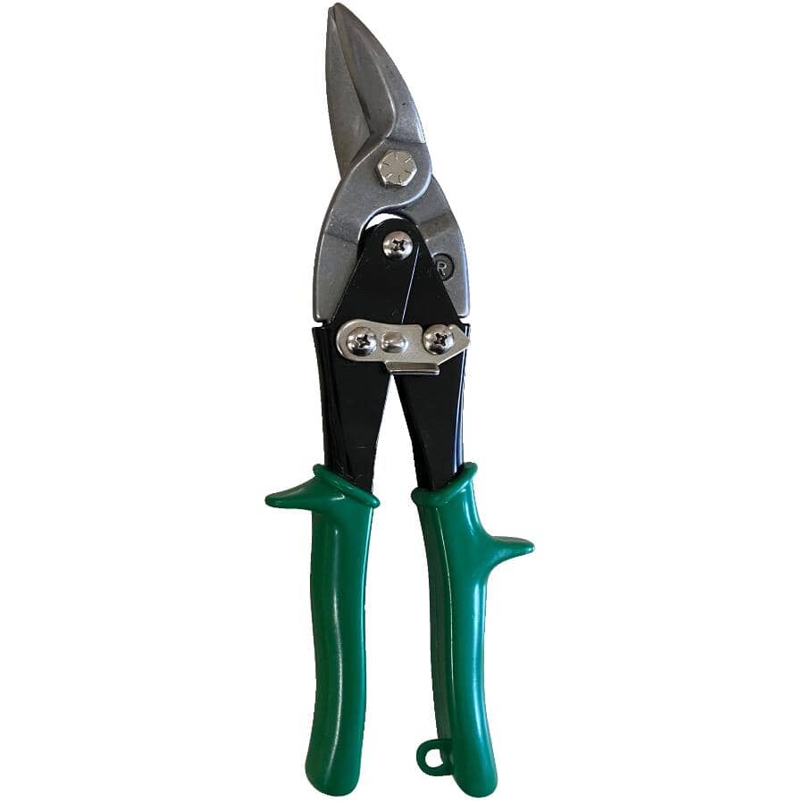 Right Cut Aviation Snips - Green