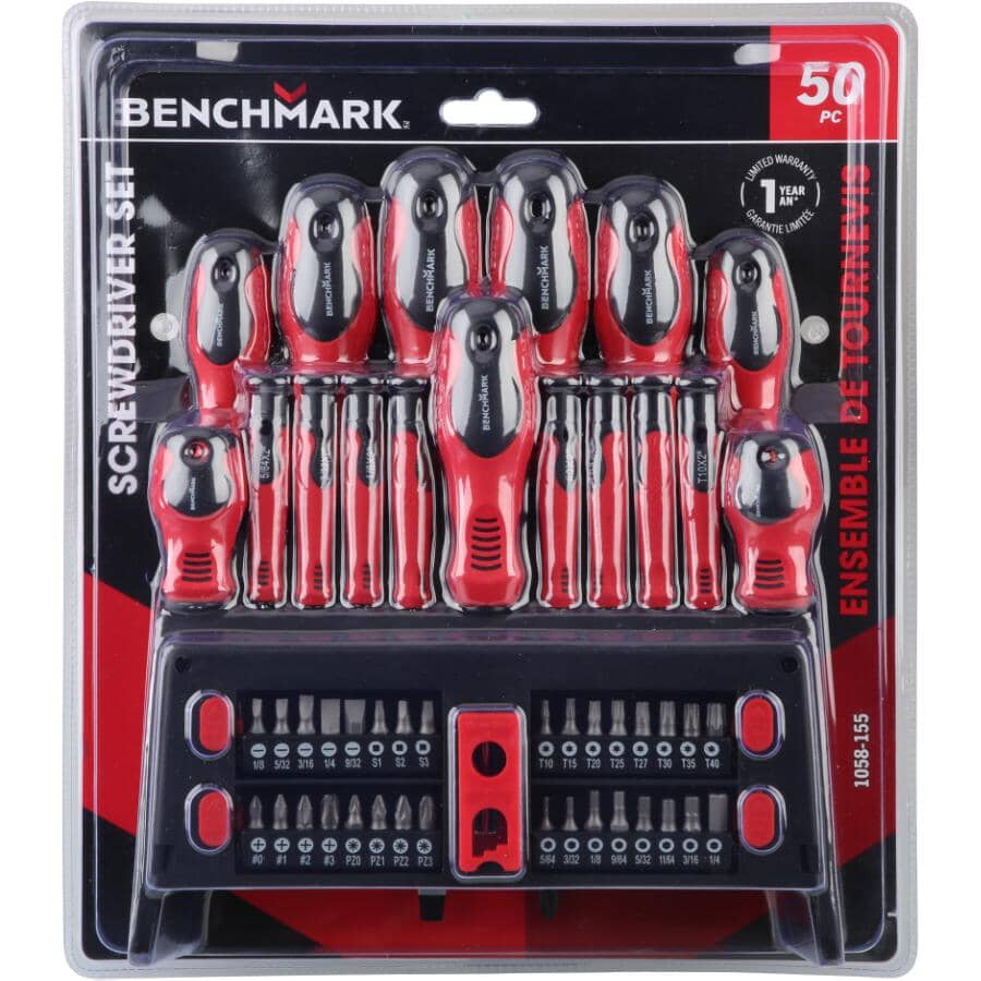 Screwdriver Set - Assorted 50 Piece