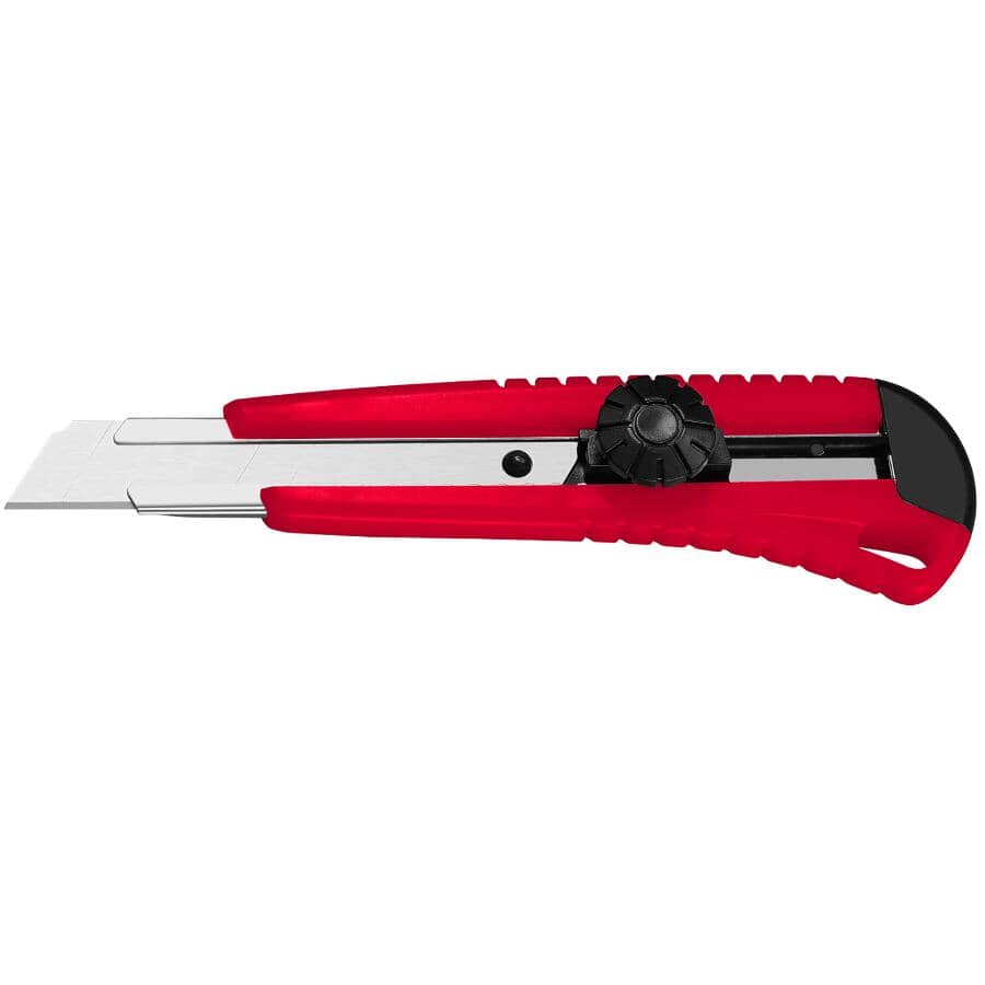 Snap Off Blade Utility Knife - 18 mm, with 4 Blades