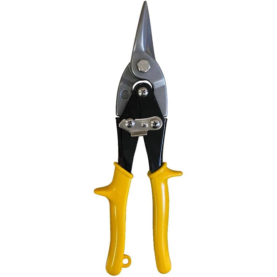 Straight Cut Aviation Snips - Yellow