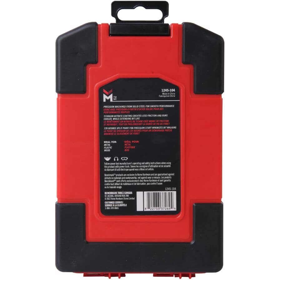 Titanium Drill Bit Set - 21 Piece