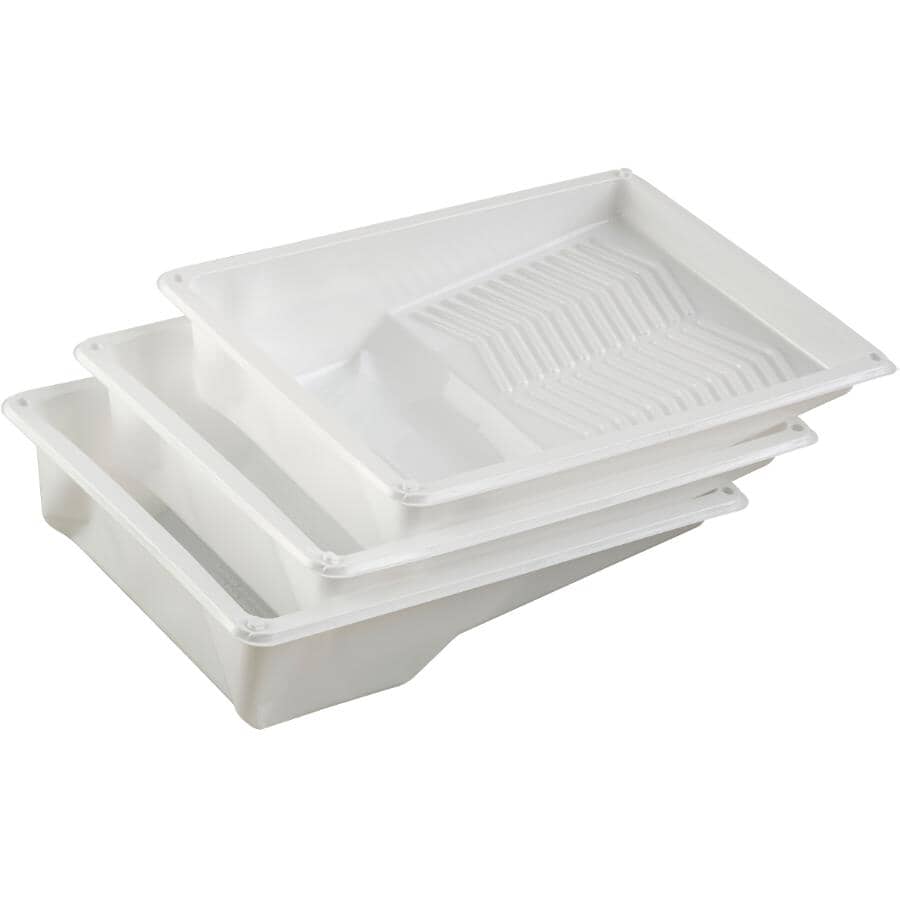 9.5"/240 mm Jumbo Paint Tray Liners - 3 L, 3 Pack