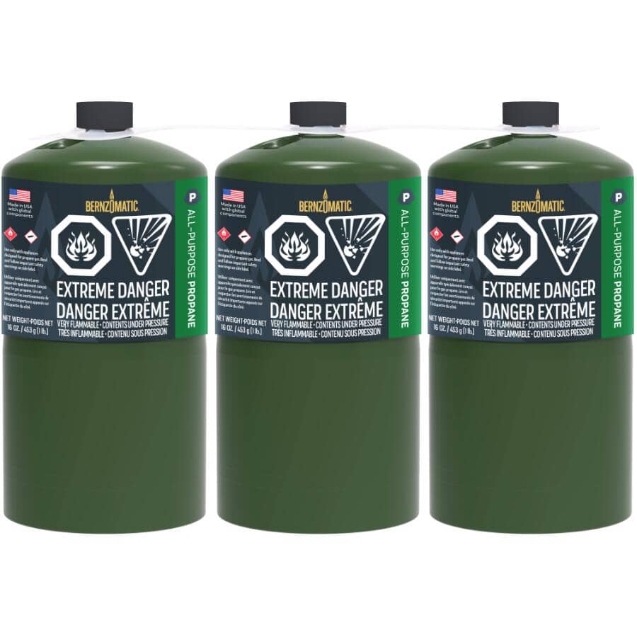 All Purpose Propane Cylinder - 3 Pack