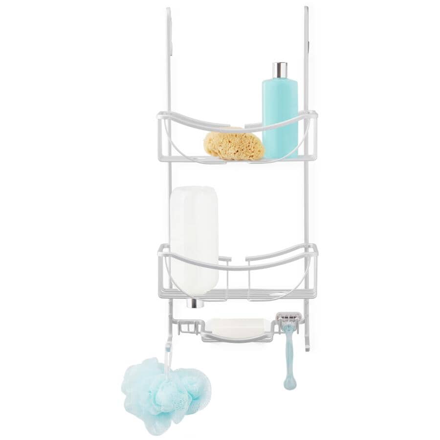 Venus 3 Tier Over The Door Shower Caddy - Aluminum