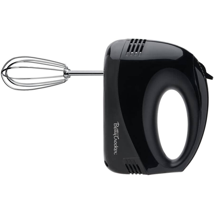 5-Speed Hand Mixer - Black, 150W