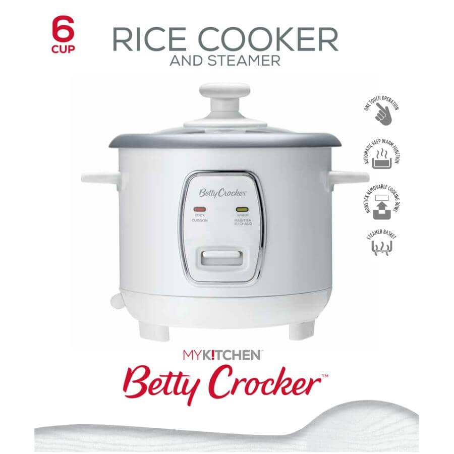 6 Cup Rice Cooker (BC-4501MK) - White