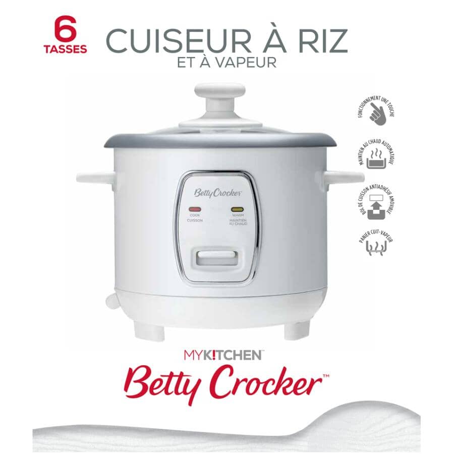6 Cup Rice Cooker (BC-4501MK) - White