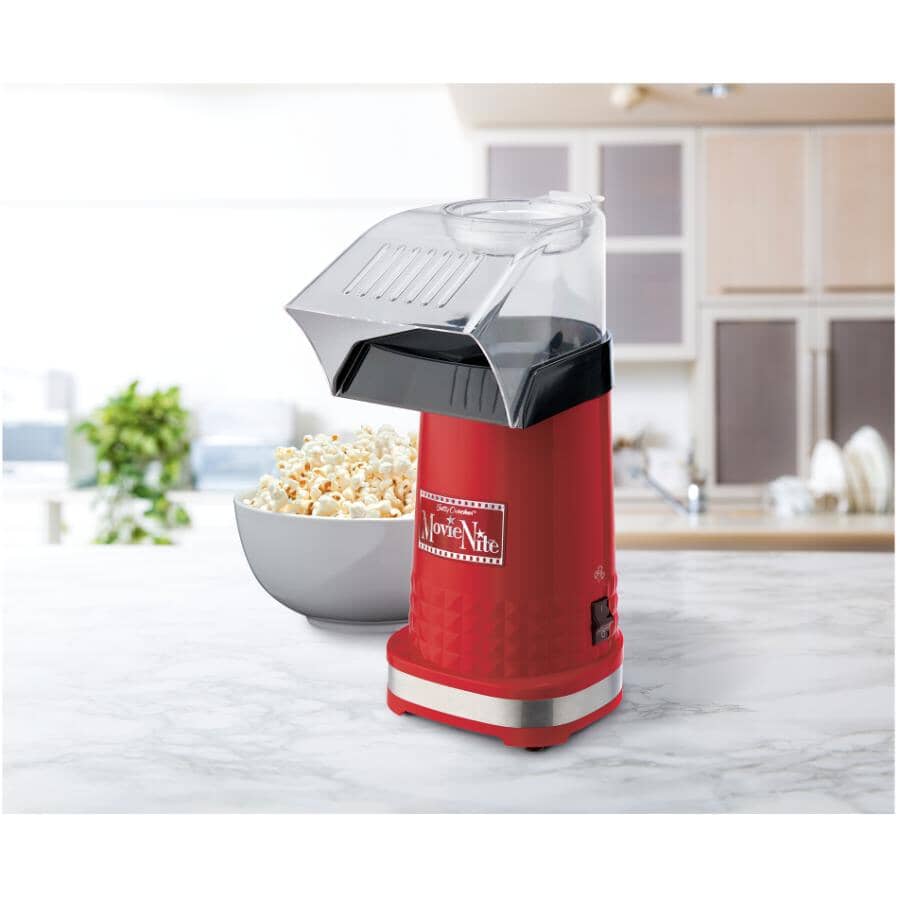 Movie Nite Hot Air Popcorn Maker - Red