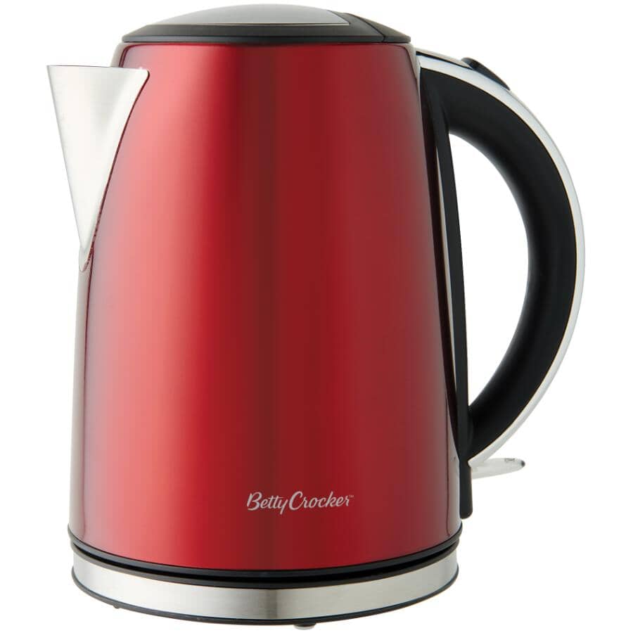 Signature Cordless Kettle - Red Metallic, 1500W, 1.7 L