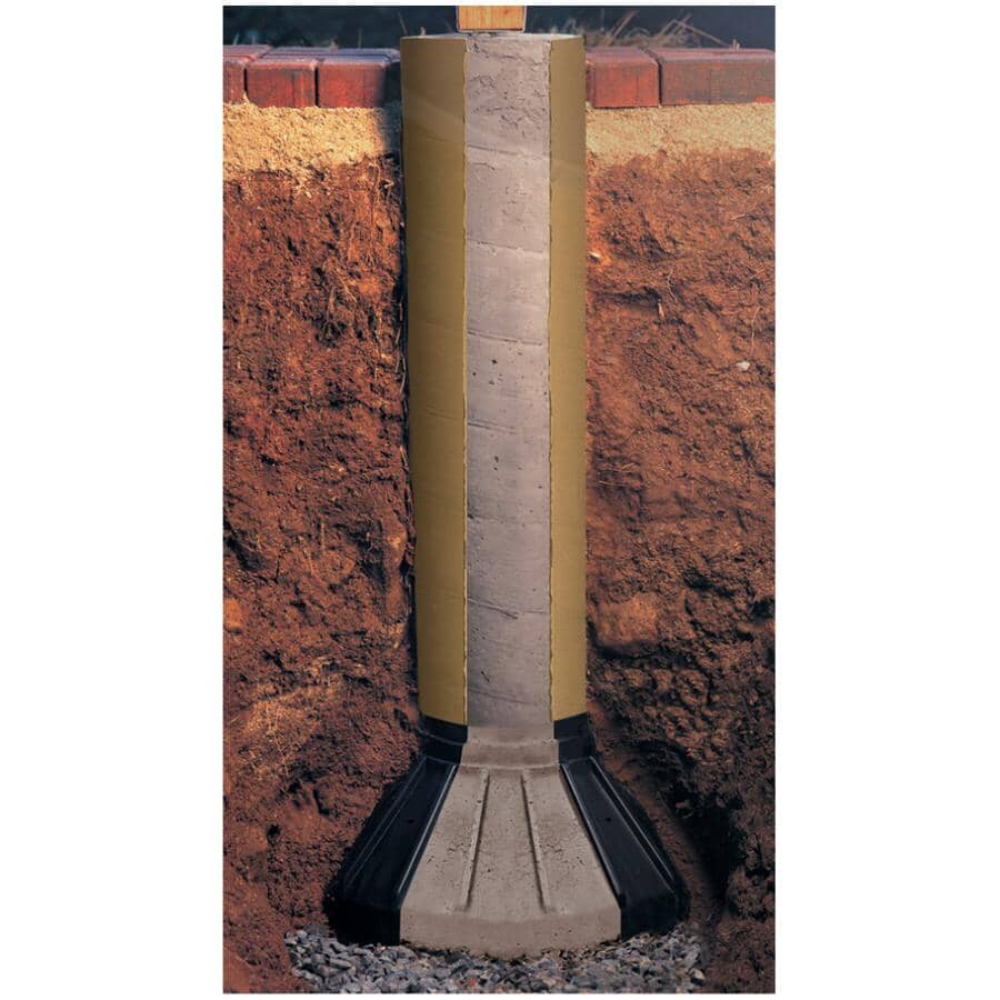 20" Diameter Bigfoot Footing Form, fits 6" or 8" Construction Tubes