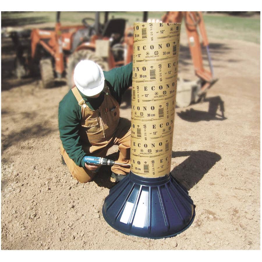 36" Diameter Bigfoot Footing Form, fits 12" or 18" Construction Tubes