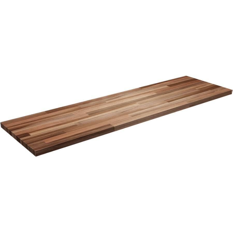 72" x 25.5" x 1.5" Finger Jointed Acacia Wood Countertop