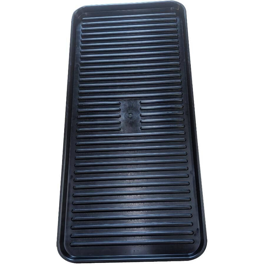 Black Boot Tray - 14" x 29"