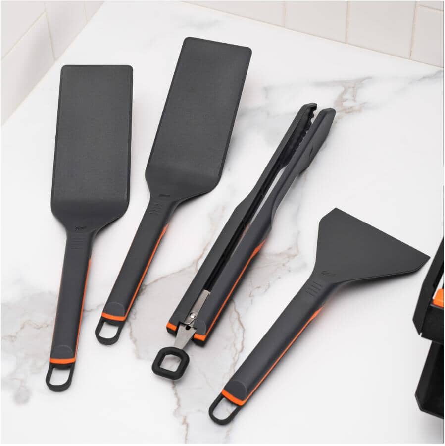 4 Piece E-Series BBQ Tool Kit