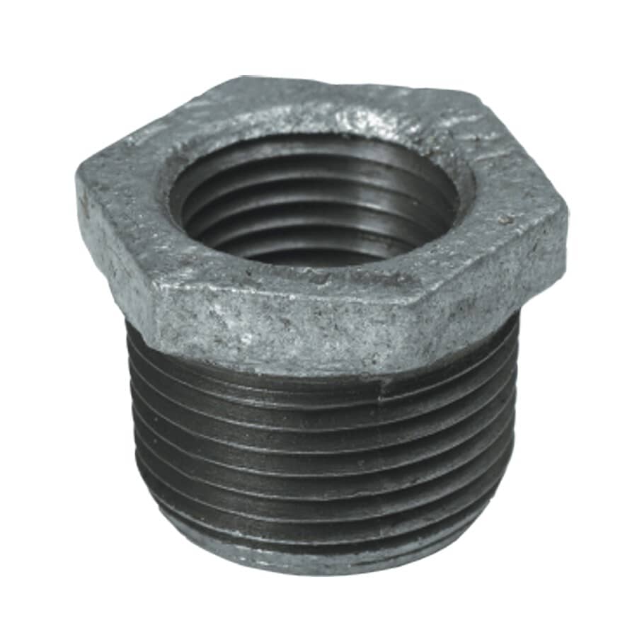 3/4" x 1/4" Galvanized Hex Bushing