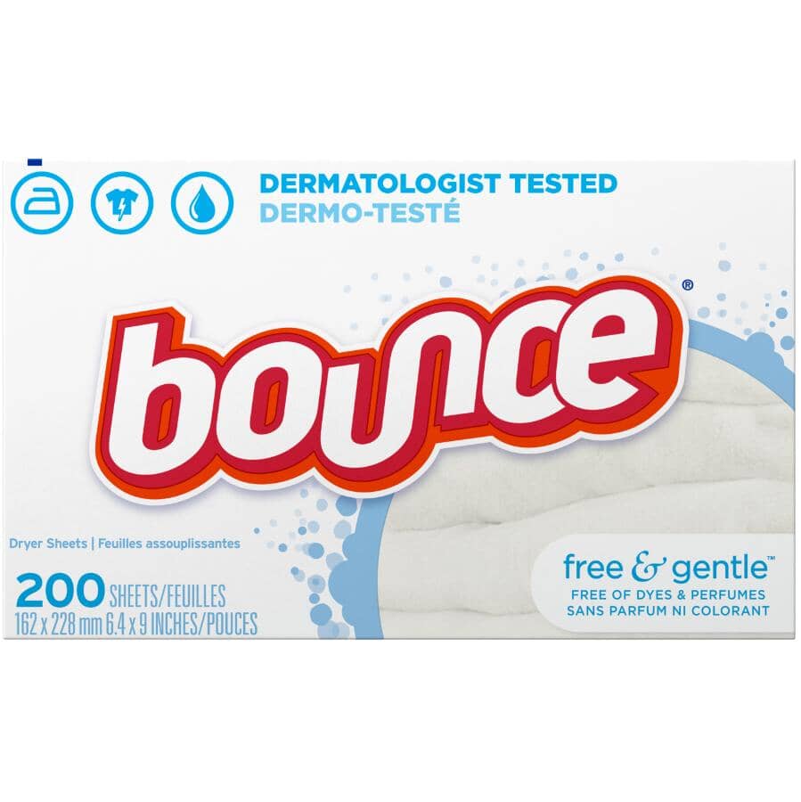 Free & Gentle Dryer Sheets - 200 Count