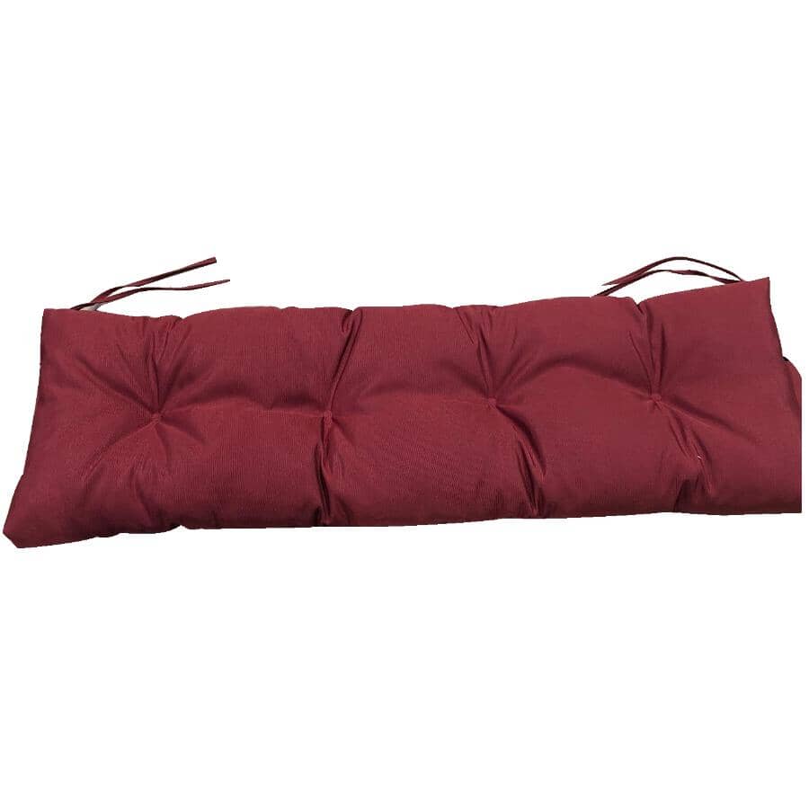 Deluxe Bench Cushion - Red