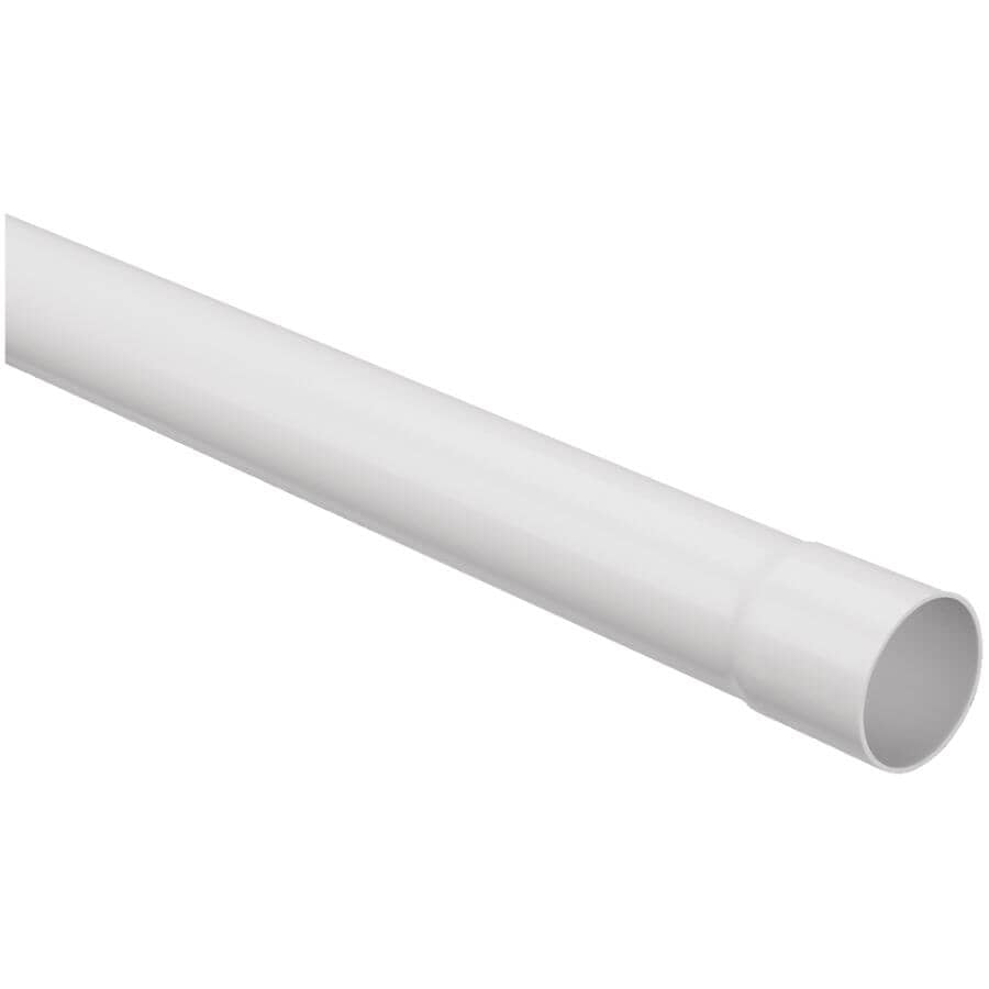 2" x 4' Central Vacuum System PVC Pipe
