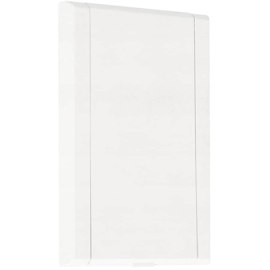 Central Vacuum Inlet Wall Plate - White