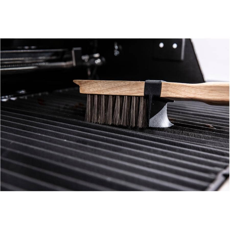 Heavy Duty Grill Brush, with Stainless Steel Bristles