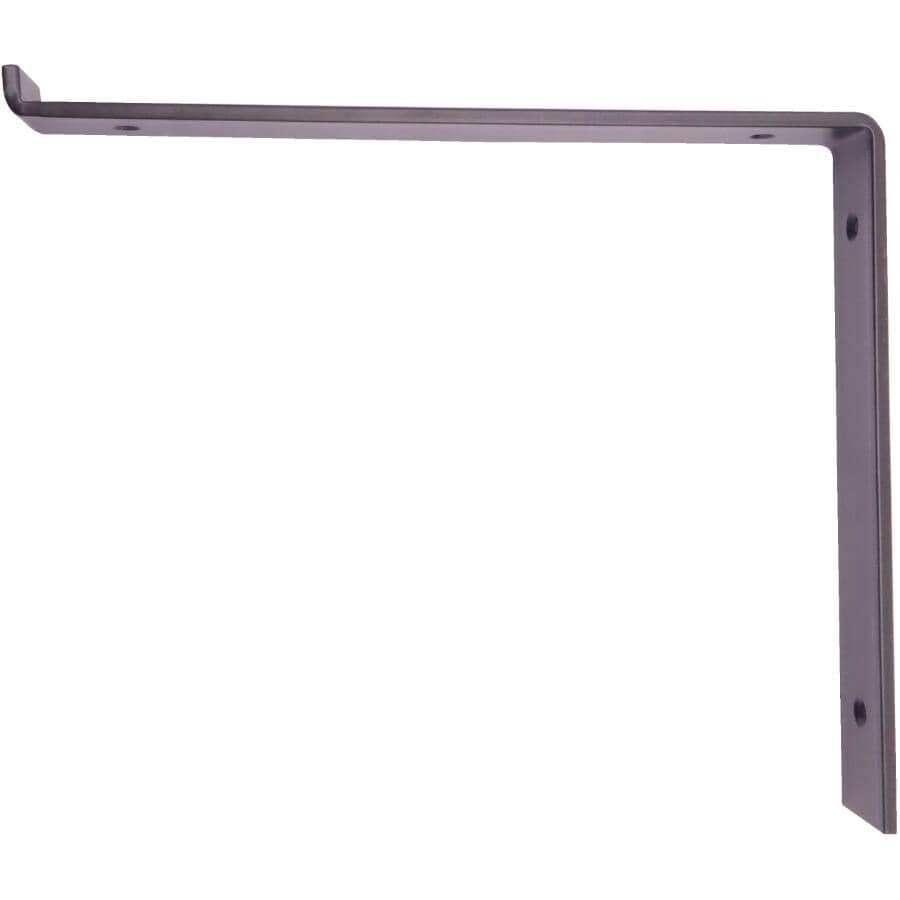 10" Decorative Shelf Bracket - Black