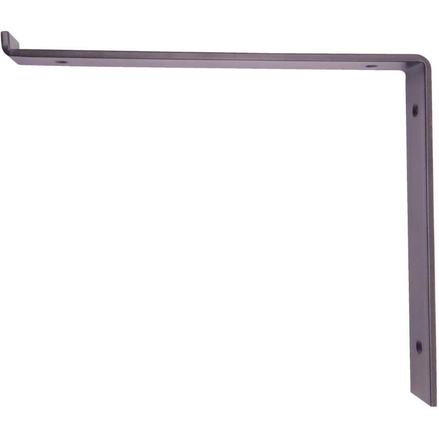 12" Decorative Shelf Bracket - Black