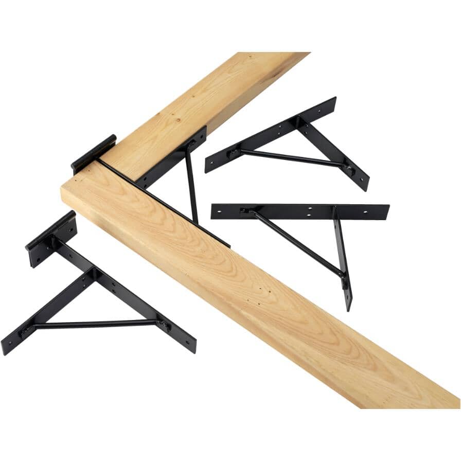 Gate Bracket Kit with Four Brackets