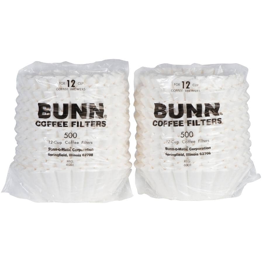 12 Cup Basket Coffee Filters - 1000 Pack