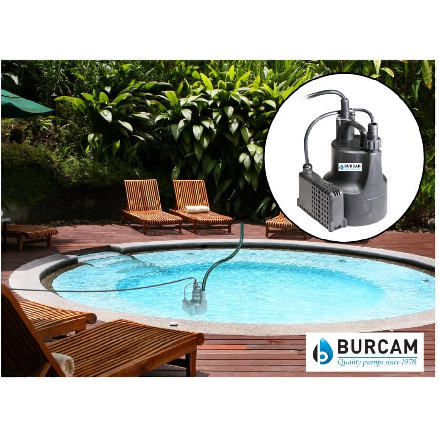 1/6 HP Automatic Submersible Pump