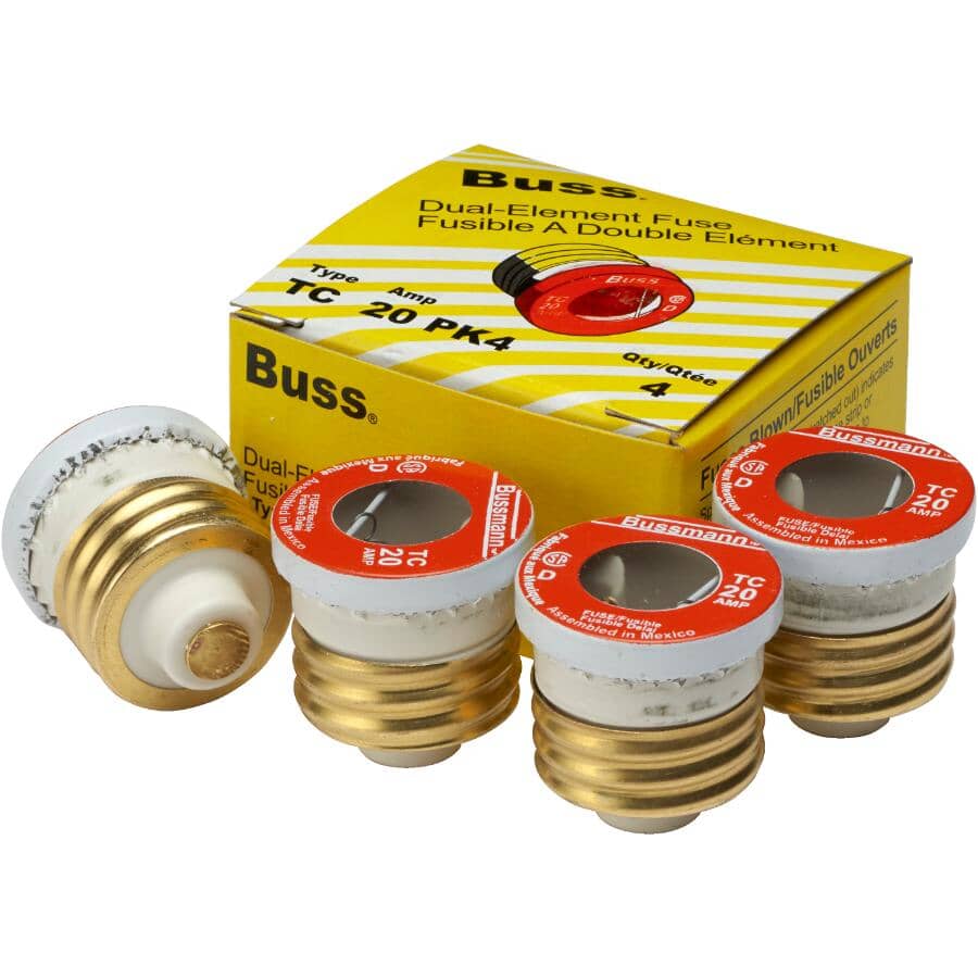 4 Pack 20 Amp Time Delay Fuses