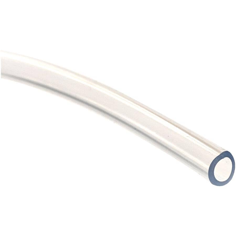 Clear Vinyl Tubing - 0.17" Inside Diameter x 1/4" Outside Diameter x 20'