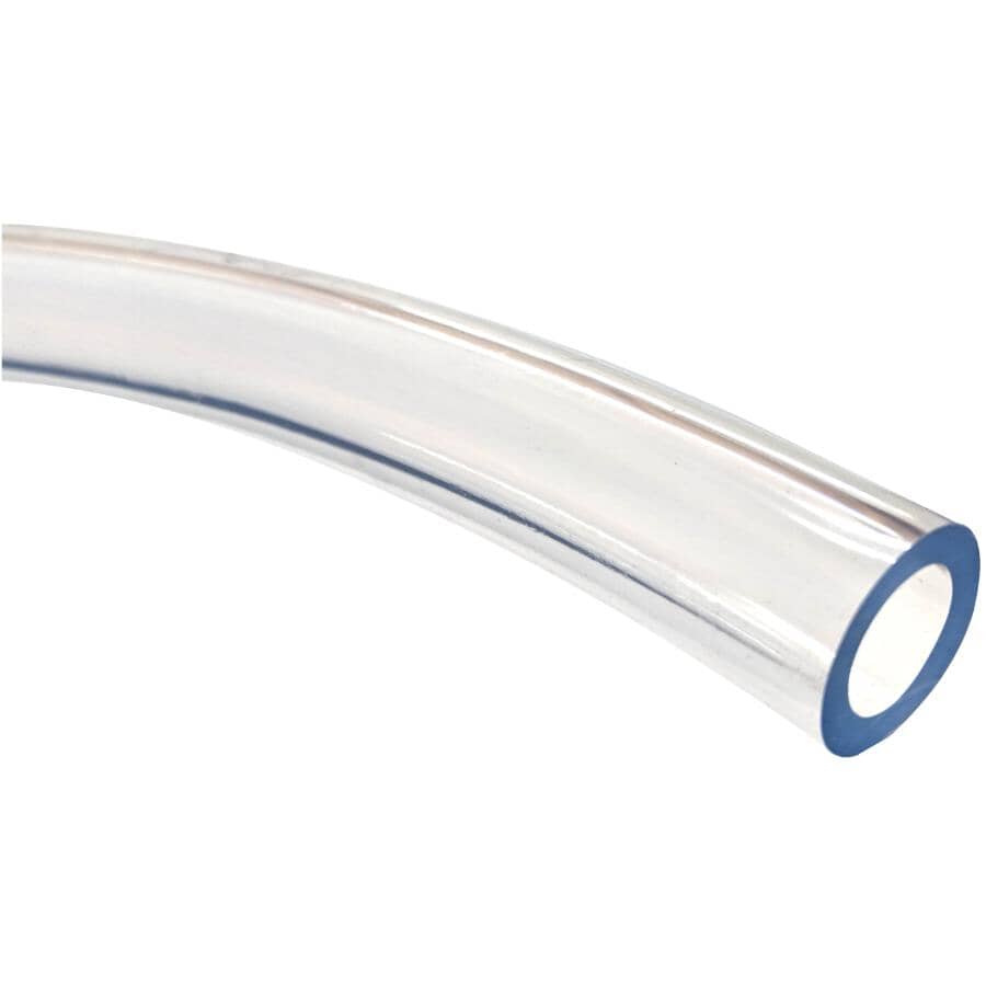 Clear Vinyl Tubing - 1/2" Inside Diameter x 5/8" Outside Diameter x 10'