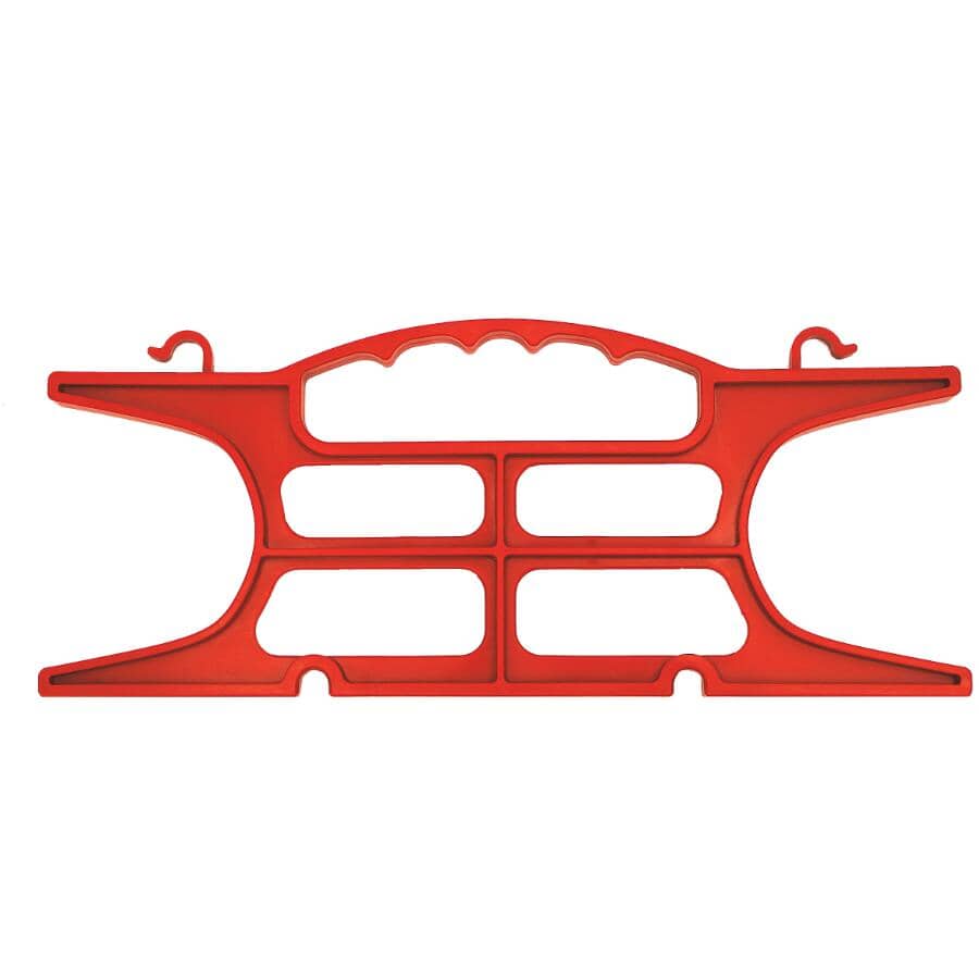 H-Frame Extension Cord Reel with Handles - Red