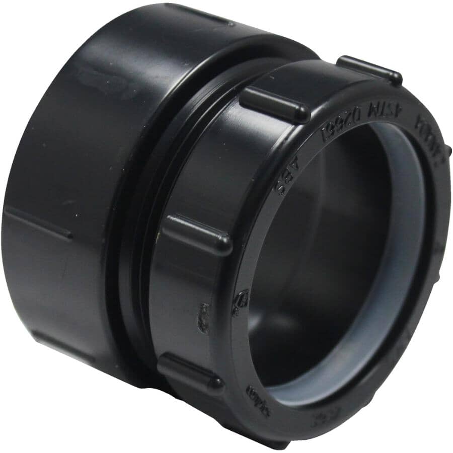 2" Hub x 2" Slip ABS P-Trap Adapter