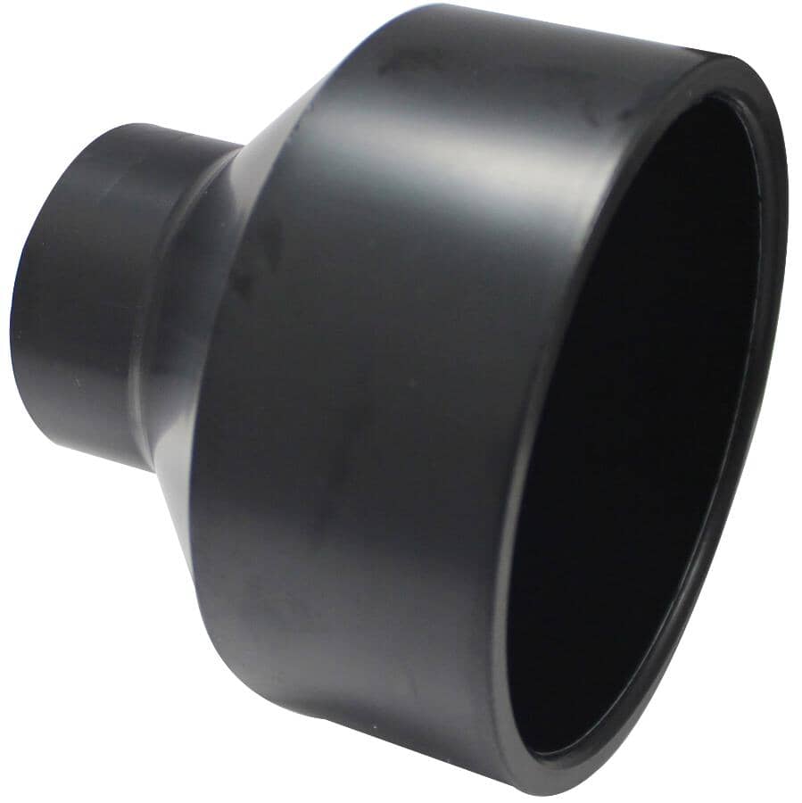 3" Hub x 1-1/4" Hub ABS Reducing Coupling