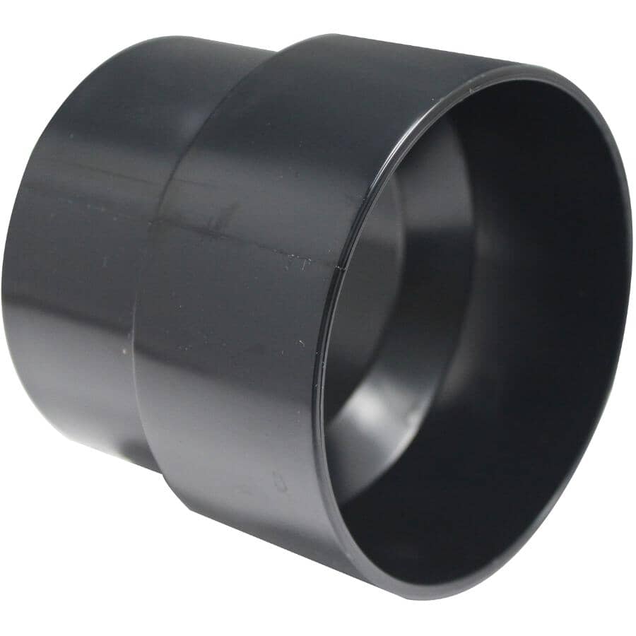 3" Hub x 4" Hub ABS Adapter for Sewer to DWV Pipe