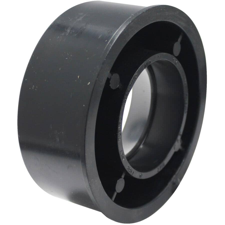 4" Spigot x 2" Hub ABS Flush Fitting Bushing