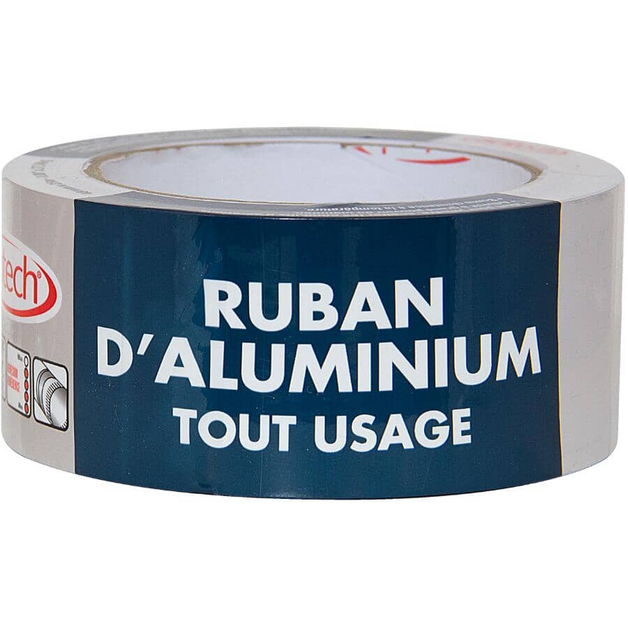 Duct Sealing Aluminum Tape - 1.88" x 27.34 yards (48 mm x 25 m)